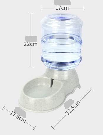 Automatic Pet Water Food Dispenser 3.5L Large Capacity Self-Dispensing Gravity Feeder Water Cat Feeding Bowl Drinking Water/Automatic Feeding Pet Supplies, Multicolor